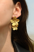 Boucles D'Oreilles "Therese" Acier Inoxydable