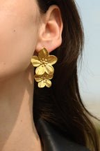 Boucles D'Oreilles "Therese" Acier Inoxydable
