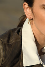 Creoles "Eliane" Acier Inoxydable