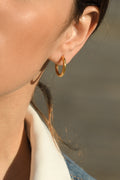 Creoles "Lilia" Acier Inoxydable