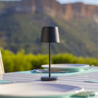 Kelly Mini - Lampe De Table Sans Fil - Acier - Noir