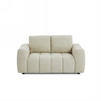 Kerea – Rak fast 2-sitssoffa – Chenilletyg taupe