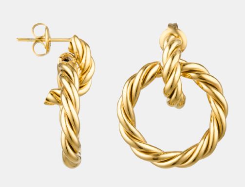 Boucles D'Oreilles "Myriam" Acier Inoxydable