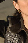 Creoles "Nora" Acier Inoxydable