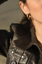 Creoles "Nora" Acier Inoxydable