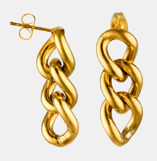 Boucles D'Oreilles "Raphaelle" Acier Inoxydable