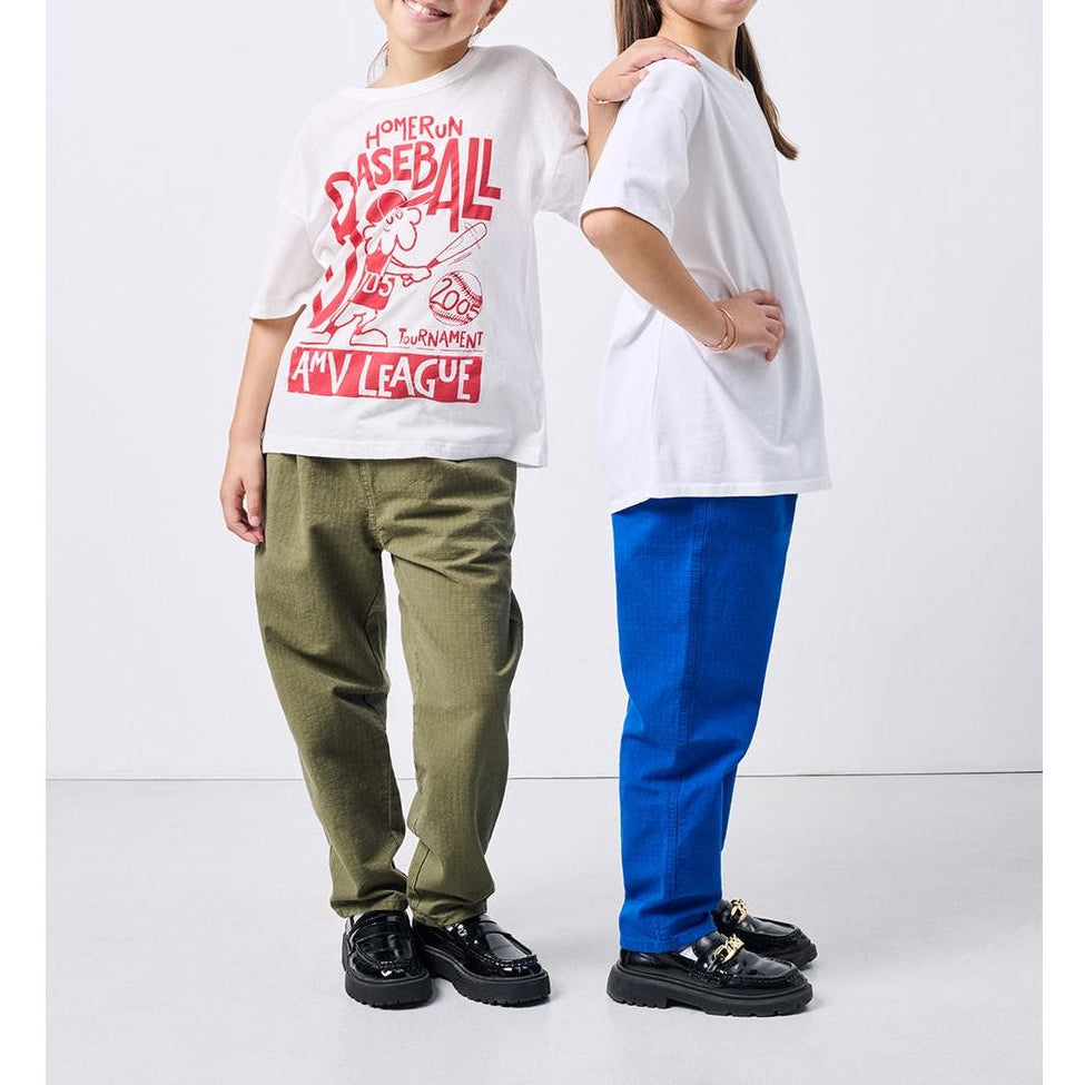 T-Shirt Droit Col Rond - Blanc - Enfant