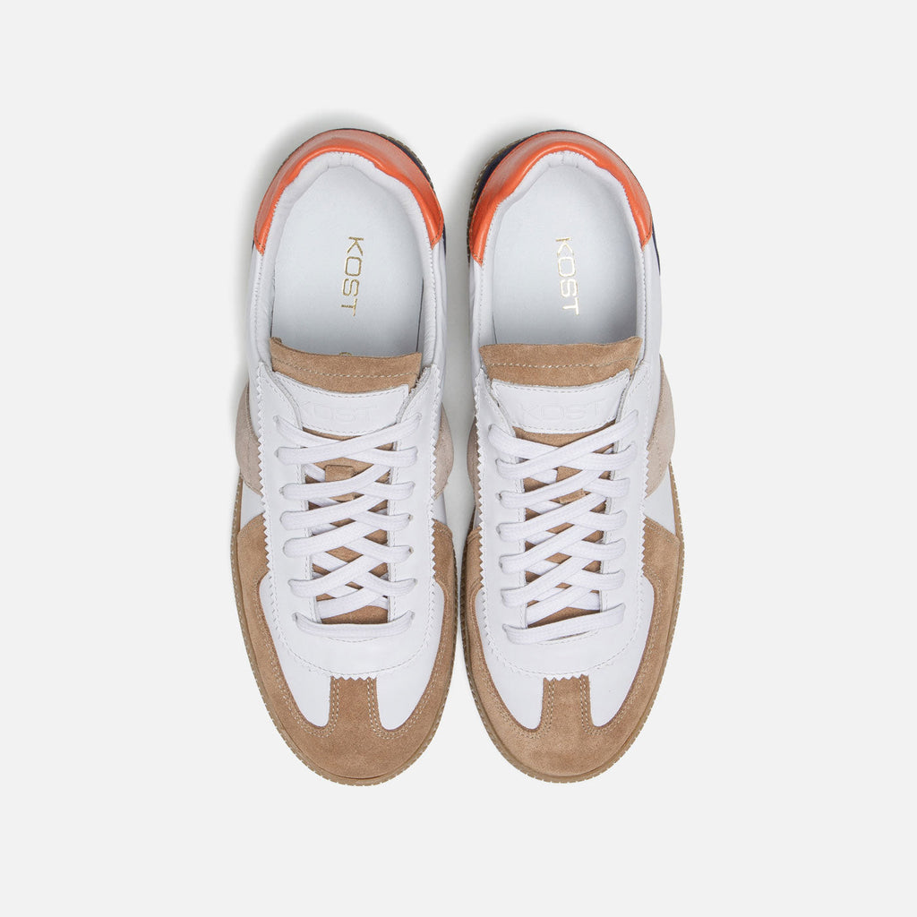 Sneakers Kinks Sm - Cognac/Bianco/Taupe