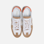 Sneakers Kinks Sm - Cognac/Bianco/Taupe