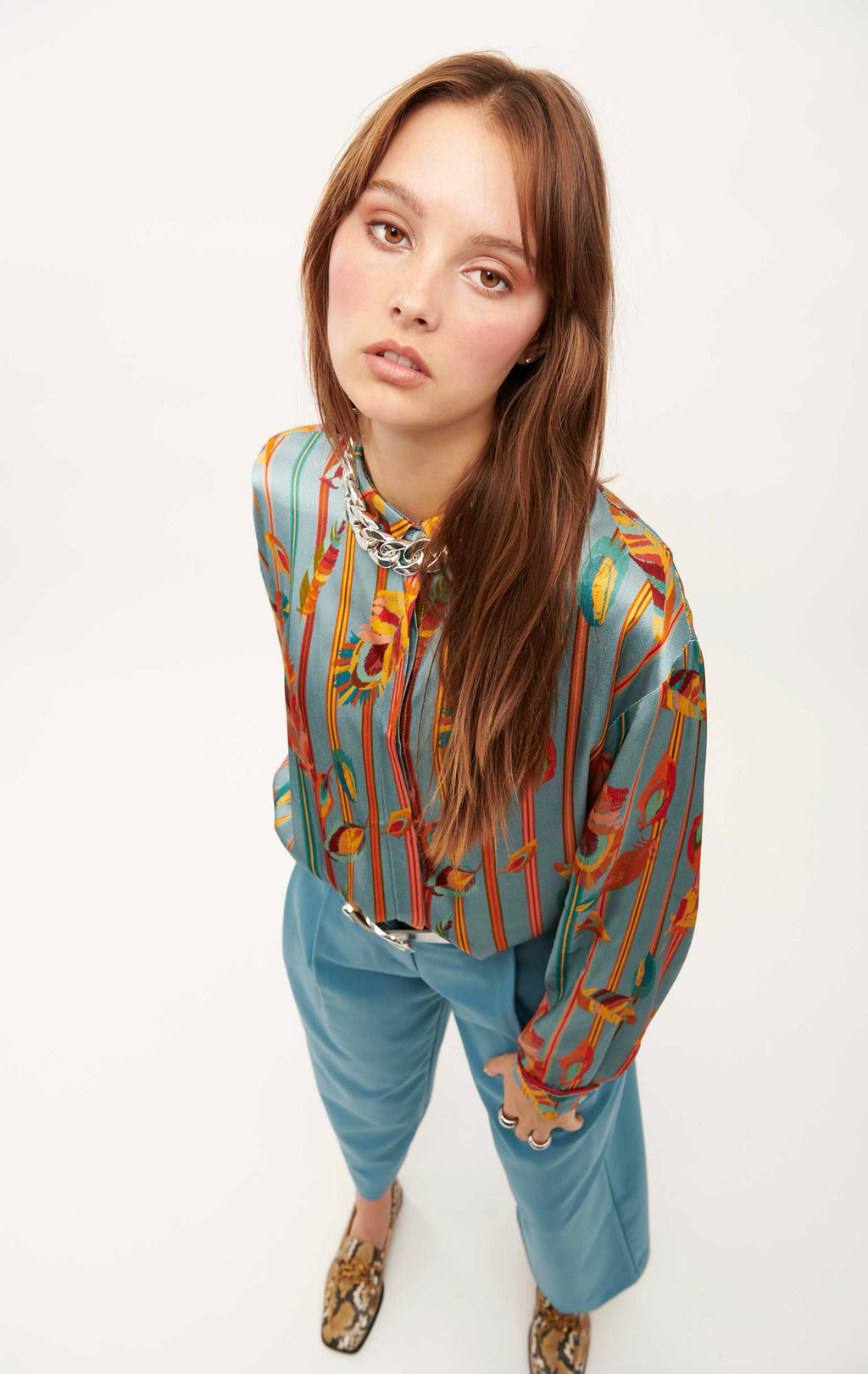 Kiwi Blue Shirt