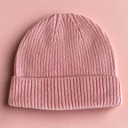 Bonnet En Laine - Rose