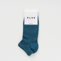 Chaussettes Basses Unies - Bleu Canard Profond