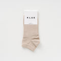 Unifarbene Sneakersocken - Beige
