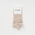 Unifarbene Sneakersocken - Beige