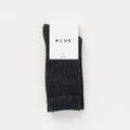 Chaussettes En Laine Mérinos Unies - Noir