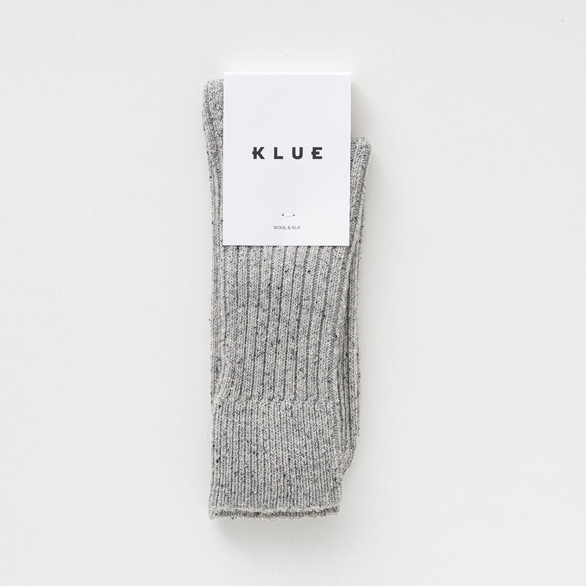 Chaussettes En Soie Et Laine Dust Star - Gris