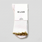 Chaussettes En Coton Biologique À Volants - Or