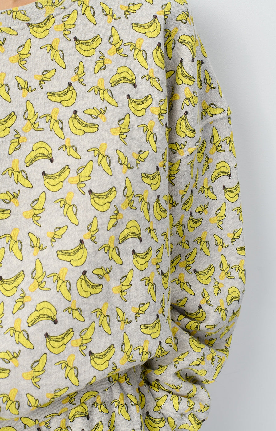 Printed Round-Neck Sweatshirt - Polly - Women