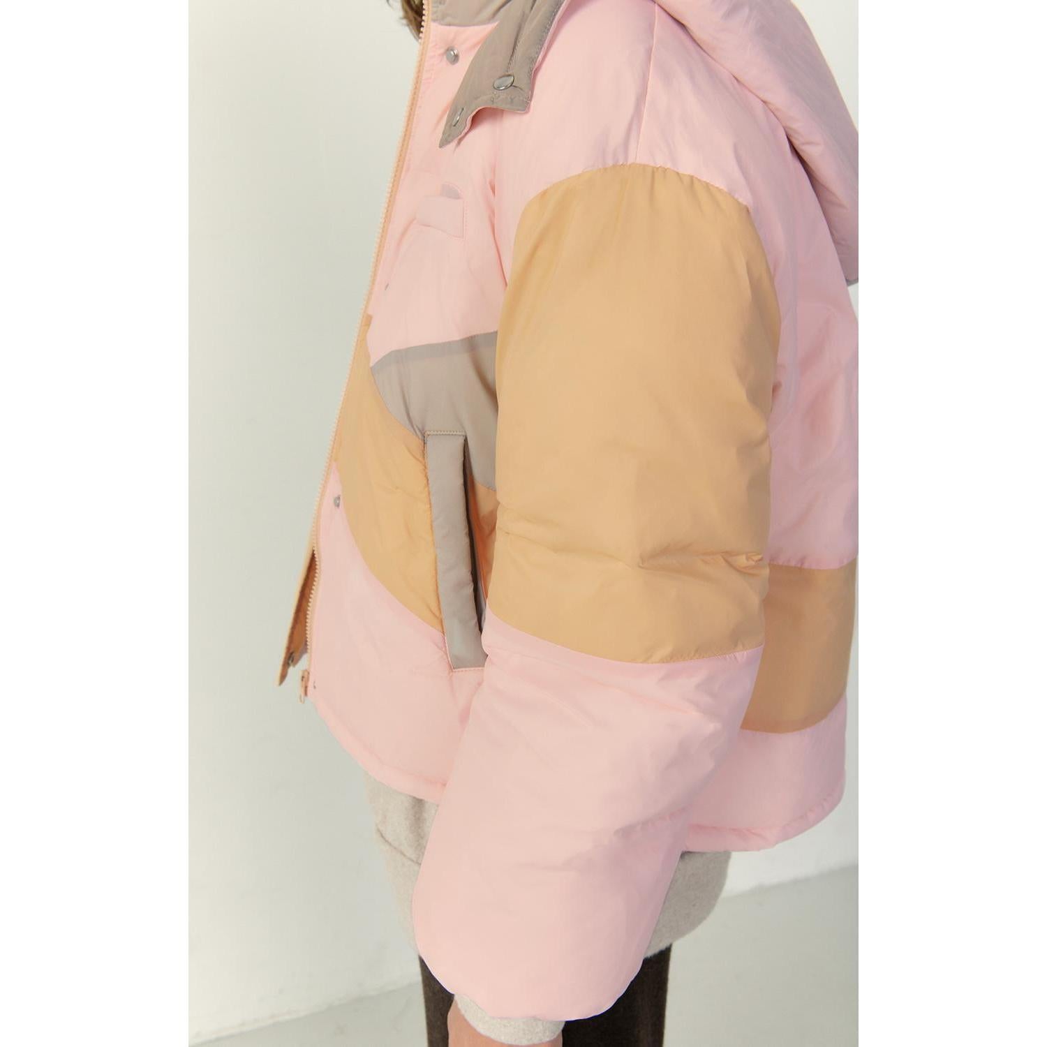 Abrigo Kolbay - Tricolor Nude - Mujer