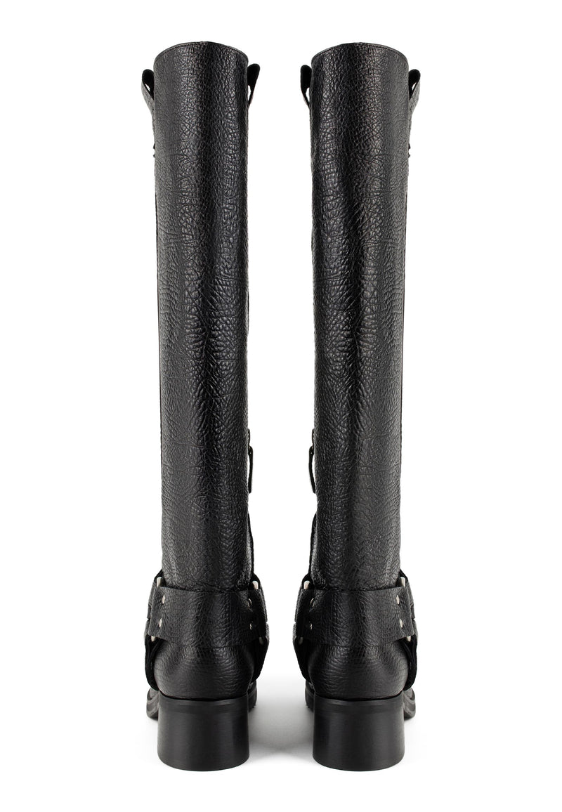 Botas de motociclista Gang - Negro