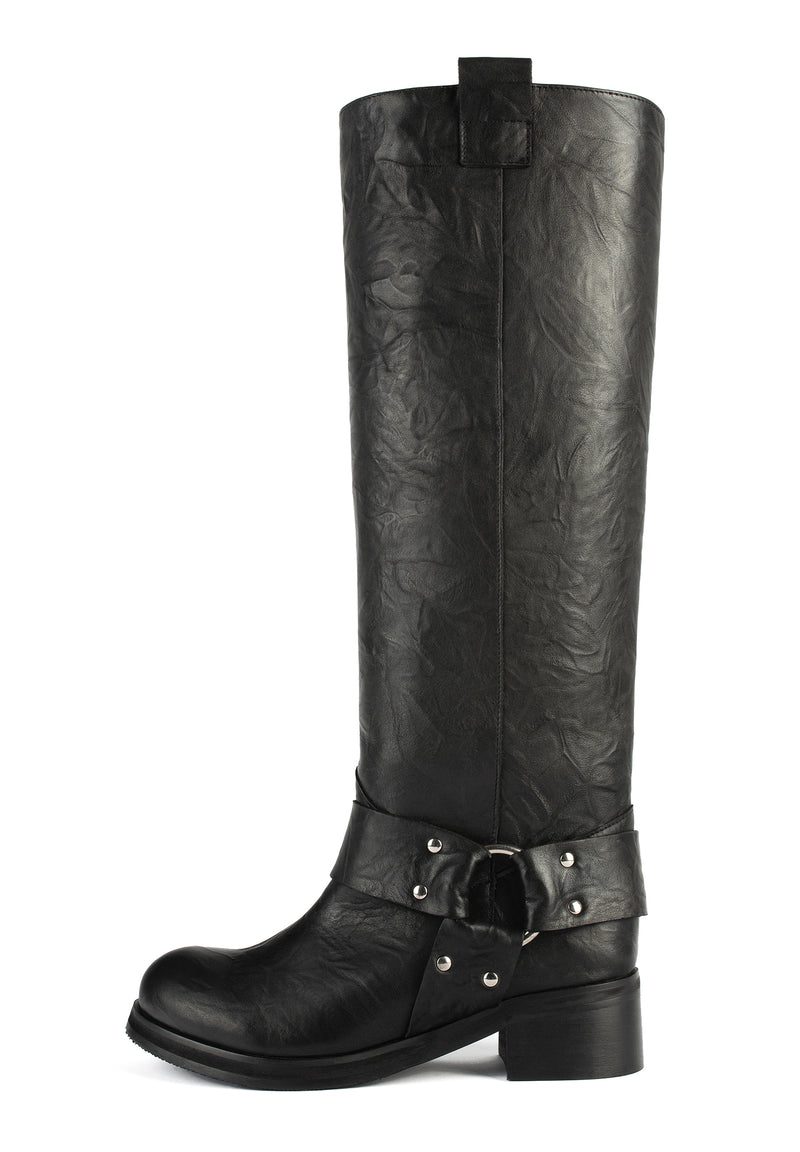 Botas de motociclista Gang - Negro