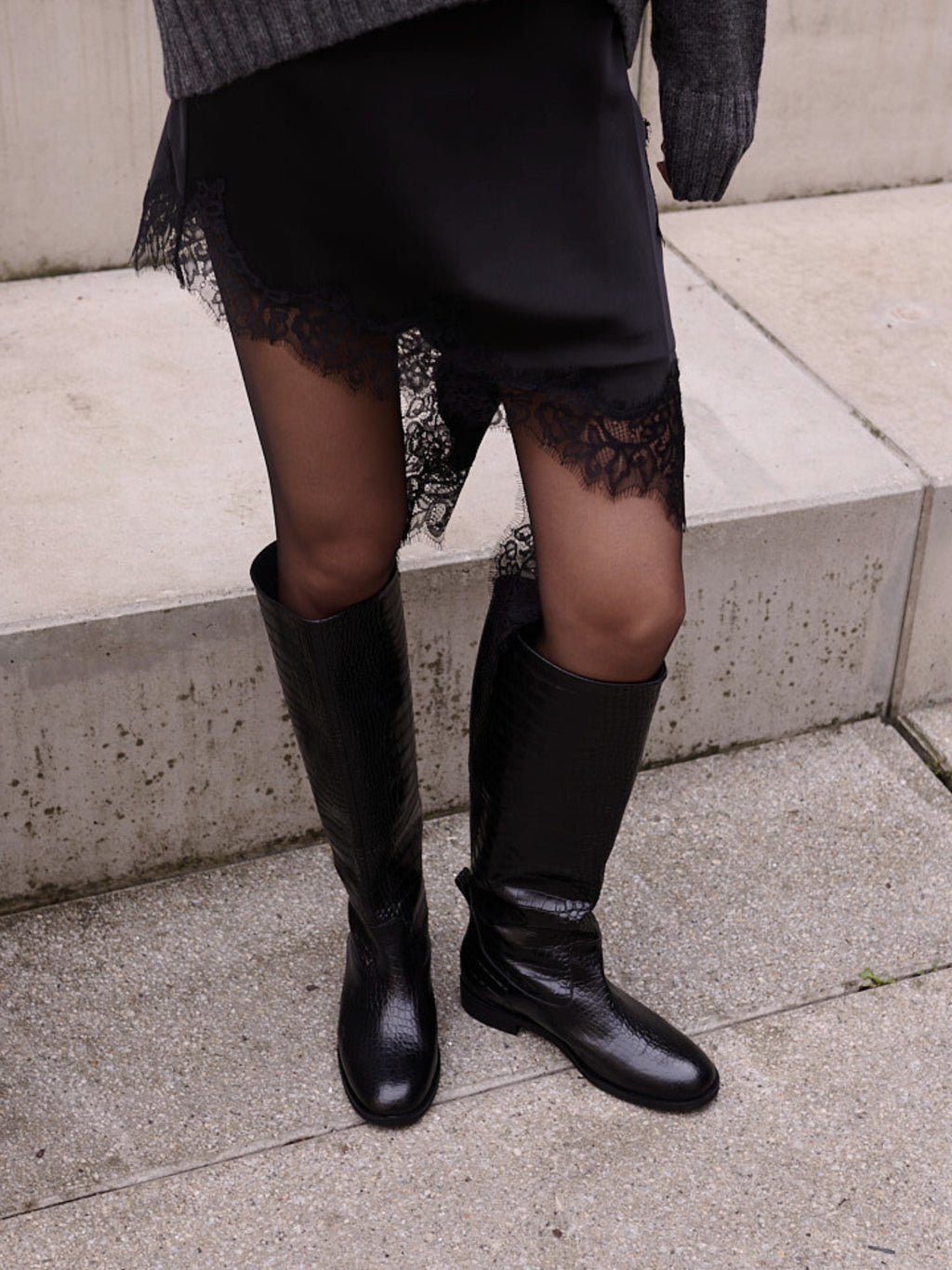 Bottes Count On Me - Noir