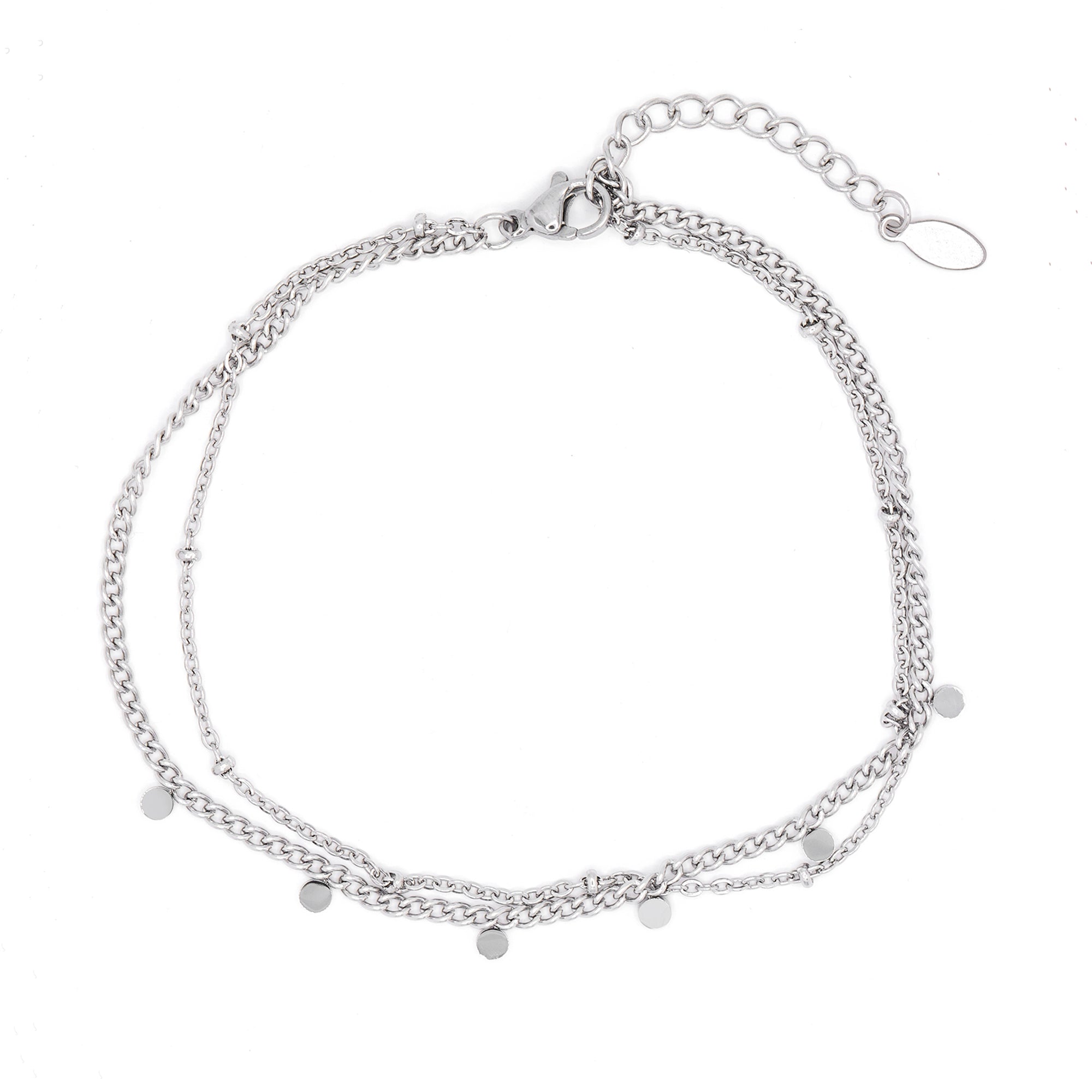 Bracelet De Cheville "Leina" Acier Inoxydable