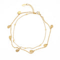 Bracelet De Cheville "Leonilde" Acier Inoxydable
