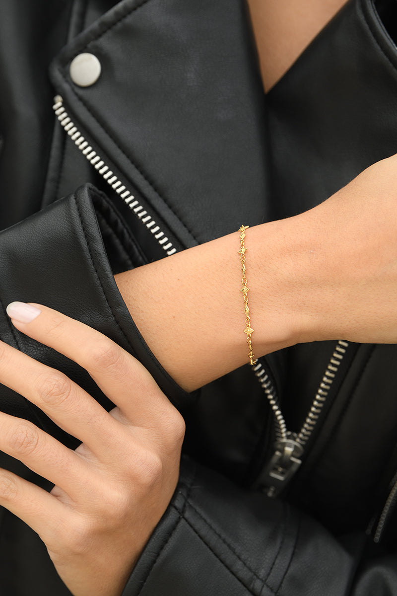 Bracelet "Rosa" Acier Inoxydable