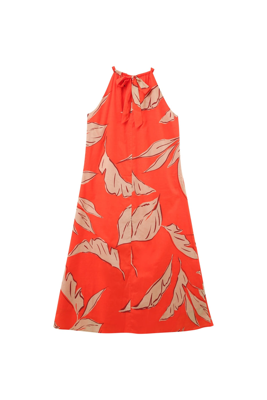 Kristen Long Dress - Orange
