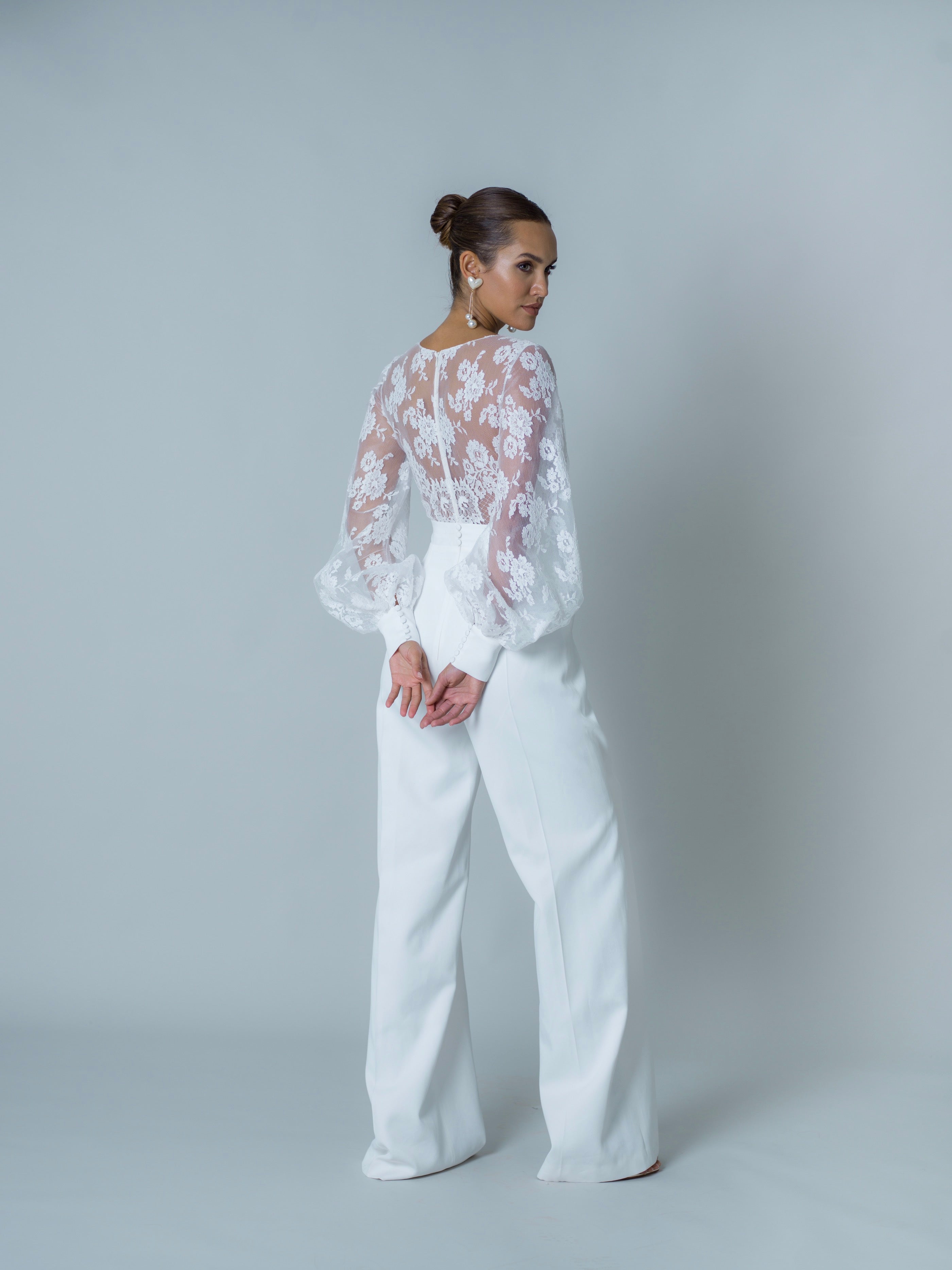 Kate Jumpsuit - White