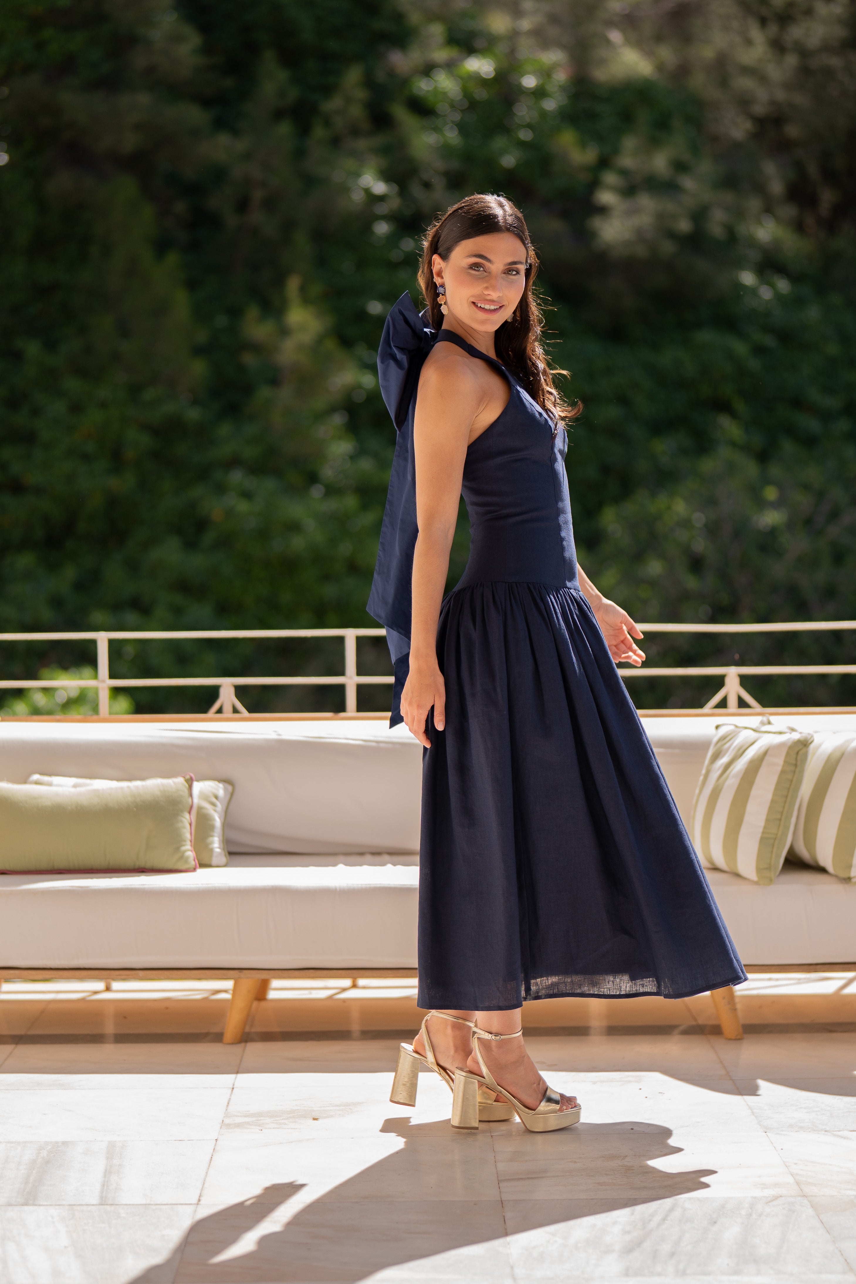 Robe Kimberly - Bleu Marine