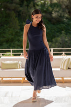 Robe Kimberly - Bleu Marine