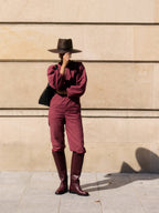 Bottes Simple Boots - Burgundy