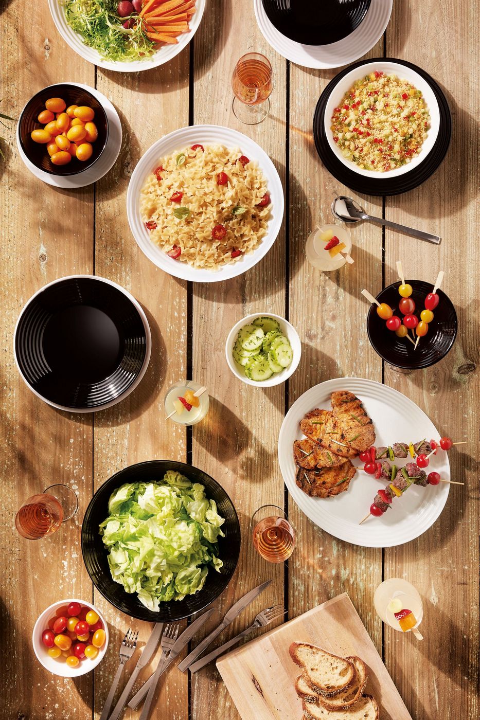 Harena - 6 Bowls - Black - 20cm - Luminarc