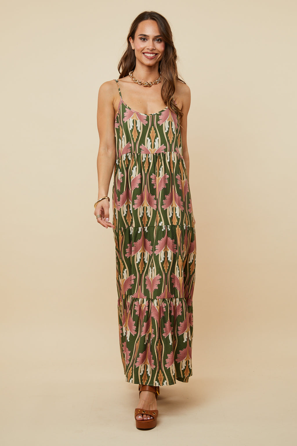 Vestido - Caqui