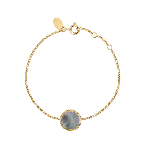 Pulsera Lady Gris Nácar