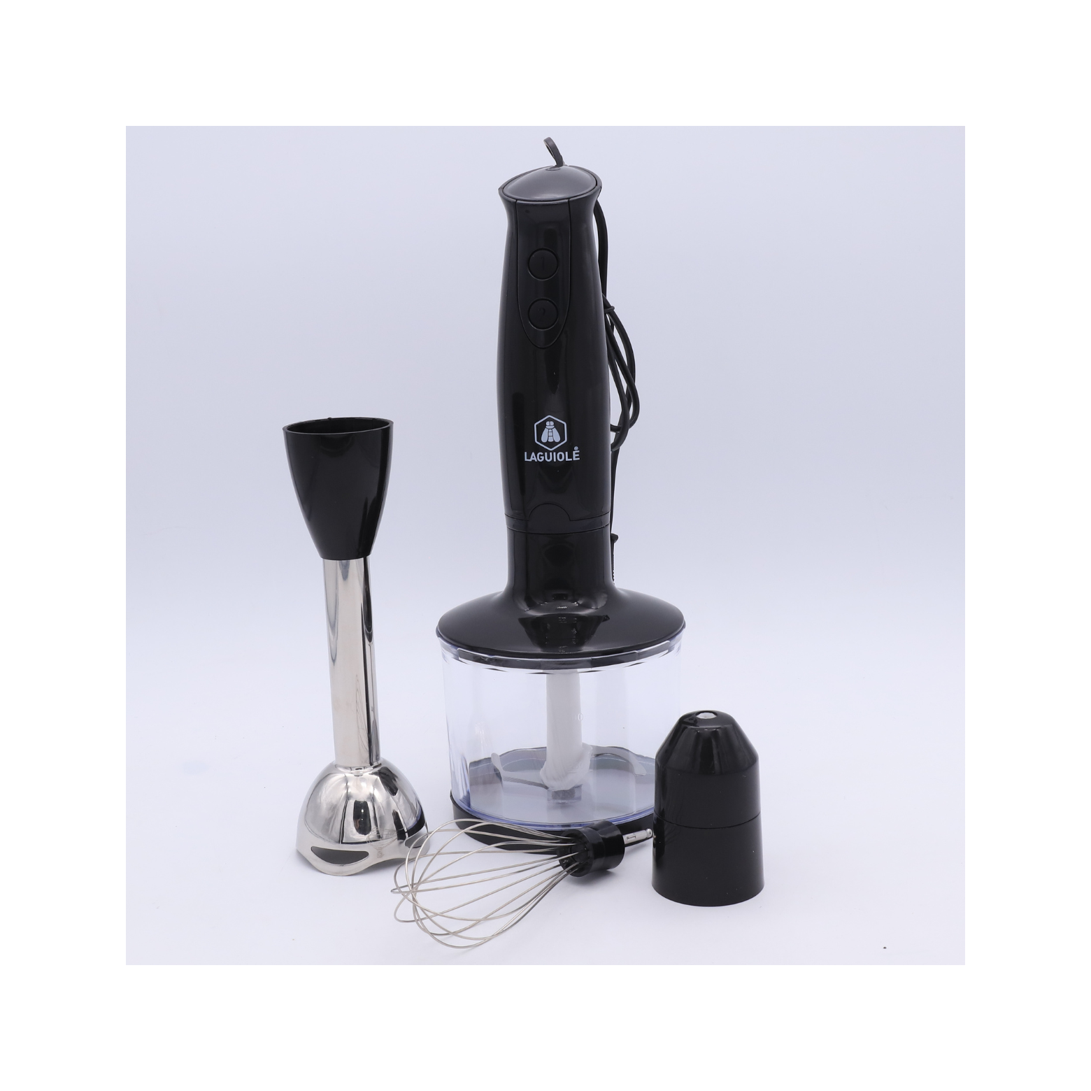Pied Mixeur - Inox / Noir