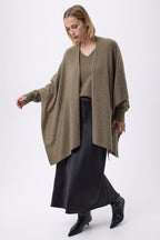 Poncho F Lago - Vert Khaki - Femme