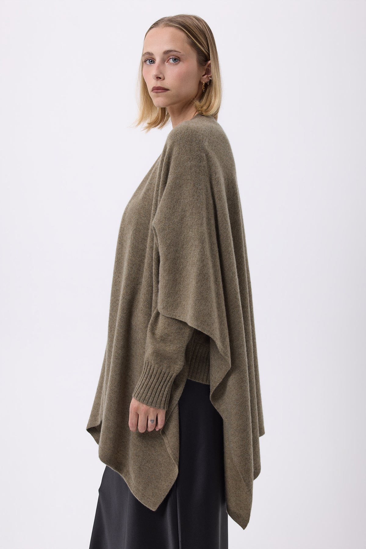 Poncho F Lago - Vert Khaki - Femme