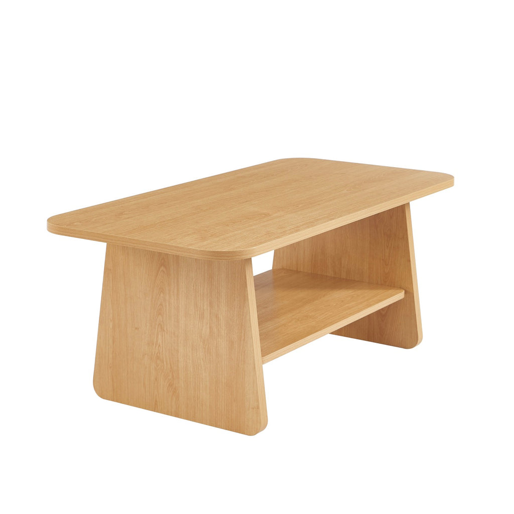 Lango - Mesa de centro - Efecto roble