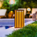 Chennai - Solar Lantern - Wood - Wood