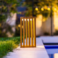 Chennai - Solar Lantern - Wood - Wood