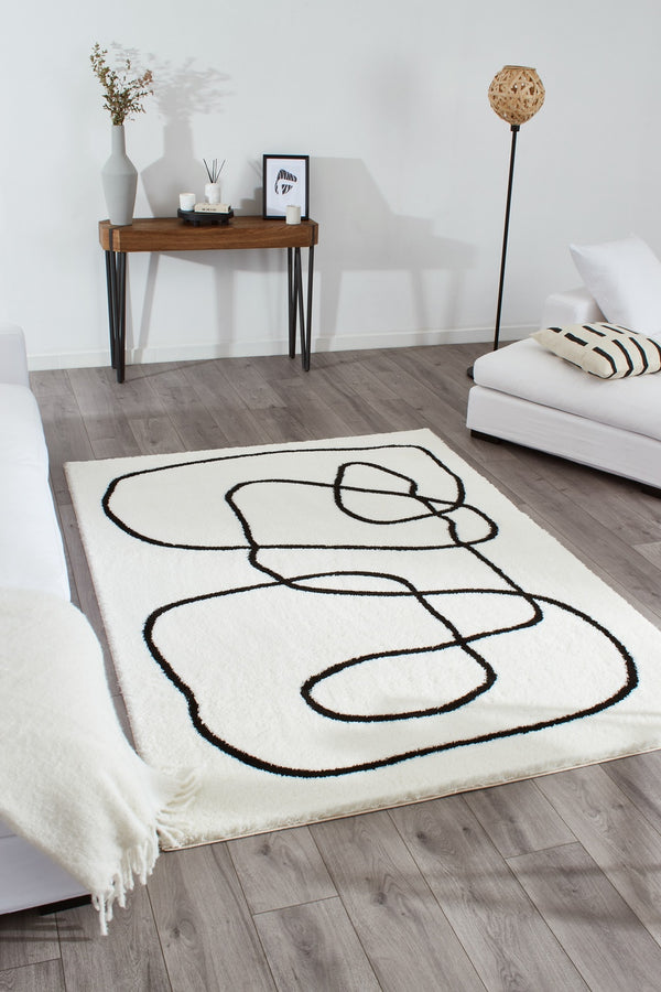 Lasso - Alfombra Interior - Poliéster - Marfil