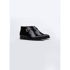 Fursac - Bottines À Boucle En Cuir - Noir