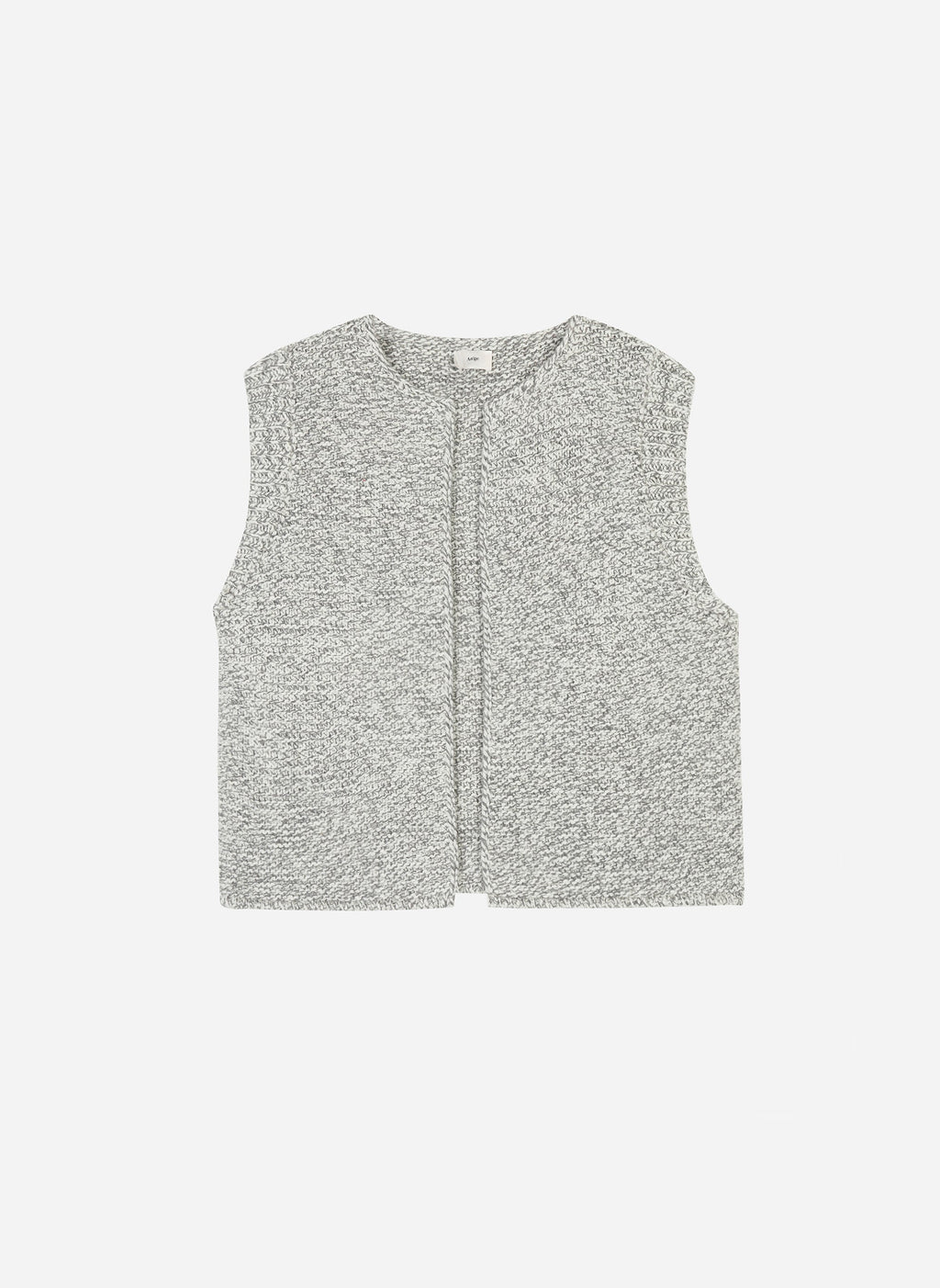 Cardigan Sans Manche Legringou Ch Gris