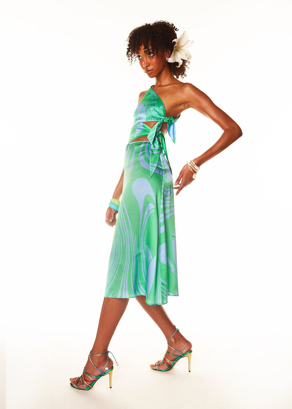 Vestido Lana Verde