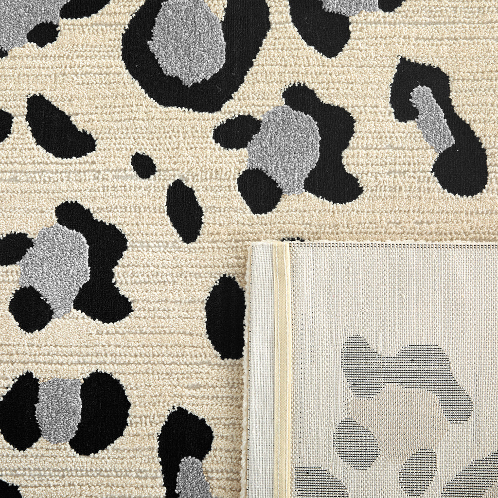 Leovah 520 Carpet - Leopard - Cream - Indoor
