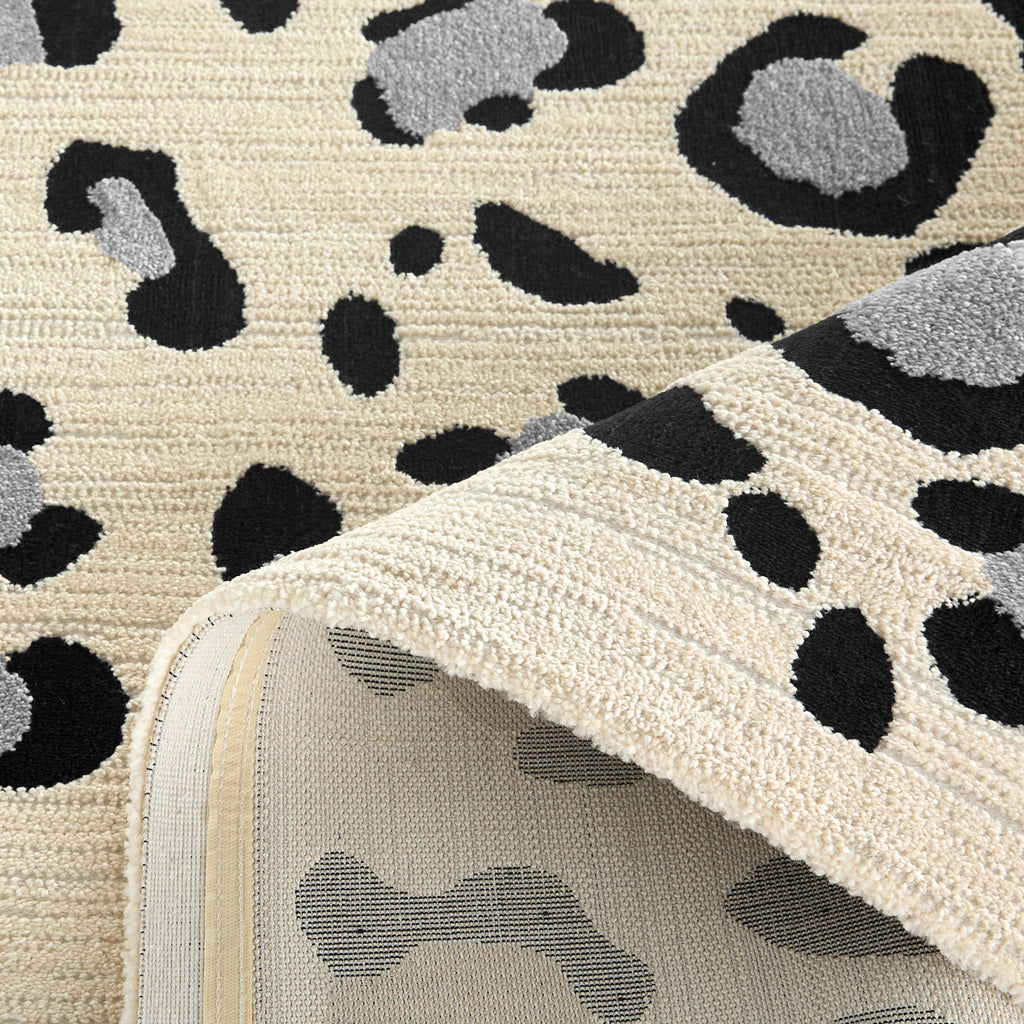 Leovah 520 Carpet - Leopard - Cream - Indoor