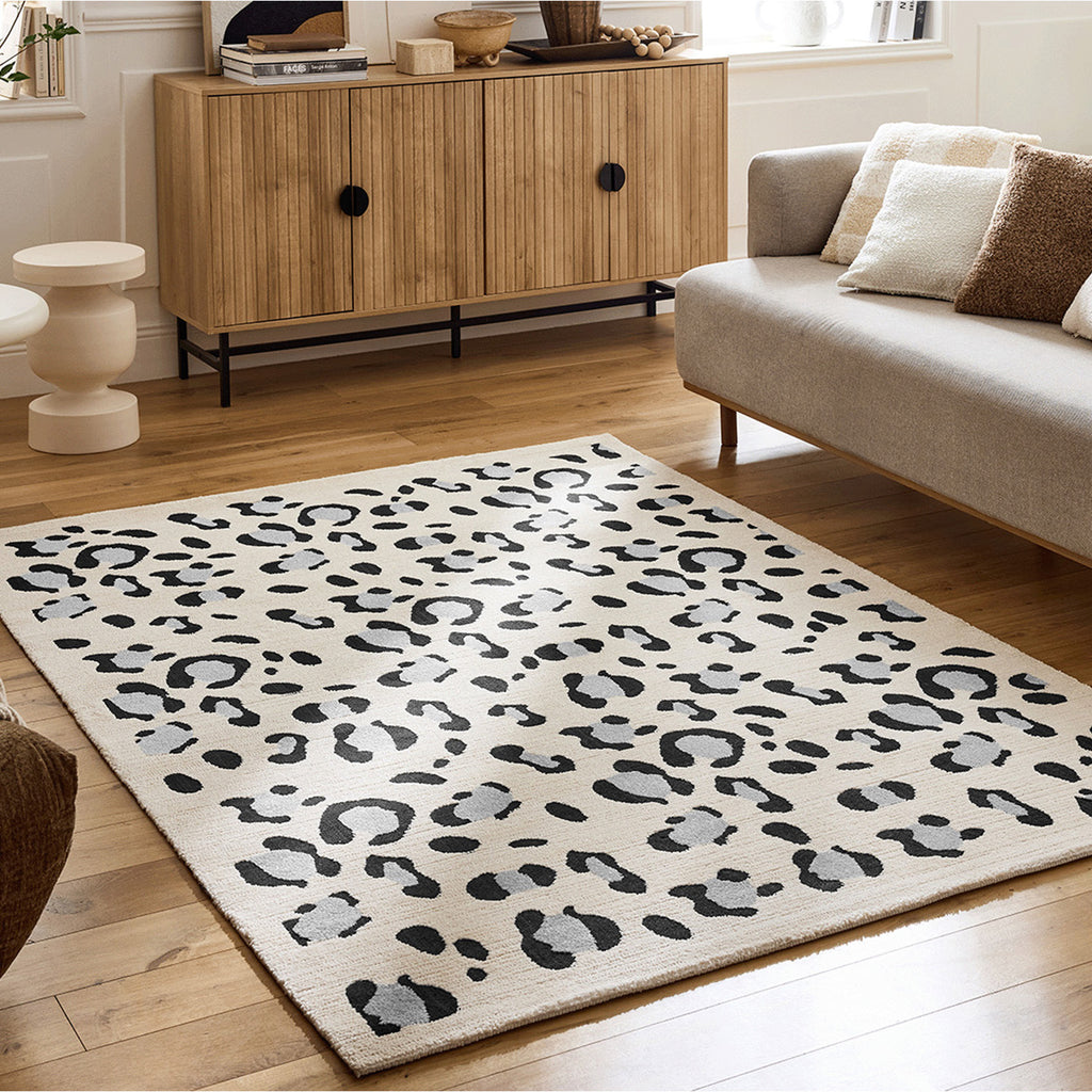 Leovah 520 Carpet - Leopard - Cream - Indoor